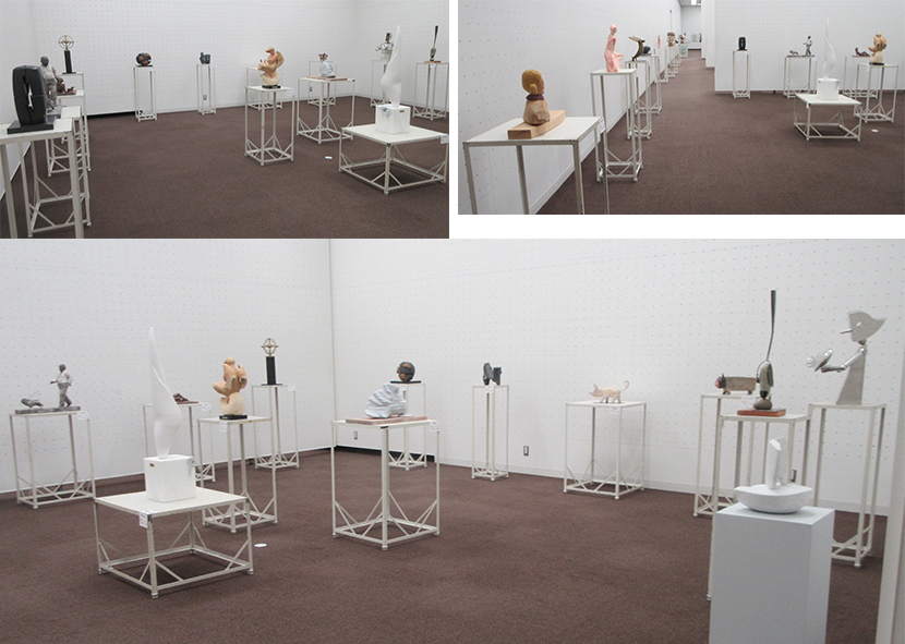 2026年3月25日　第17回春季二紀展　彫刻会場風景画像2